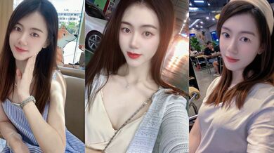 广东湛江新婚小情侣 为寻求刺激 绿帽男主找两猛男狂操娇妻 三洞齐下淫荡至极！